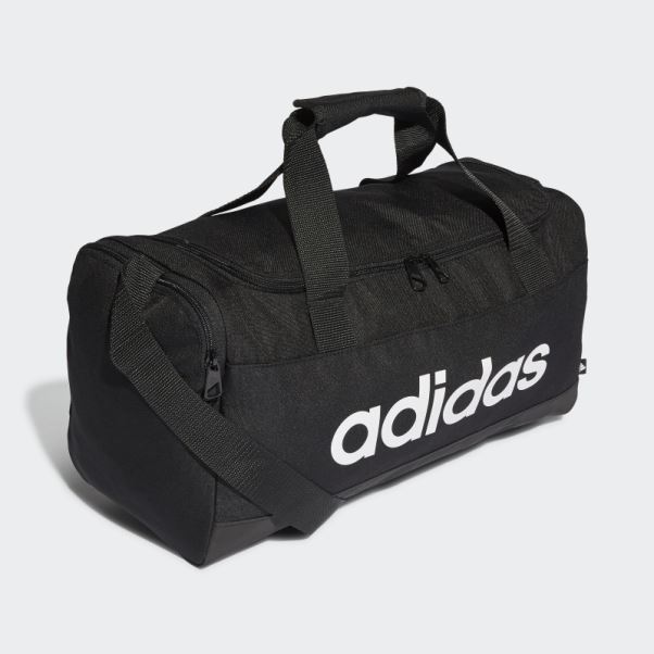 Sac Polochon Logo Essentials Extra Petit Adidas Noir