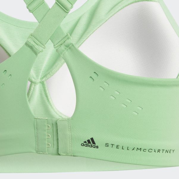 Flash Vert Adidas By Stella Mccartney Truepace Soutien-gorge De Sport à Maintien élevé Mode