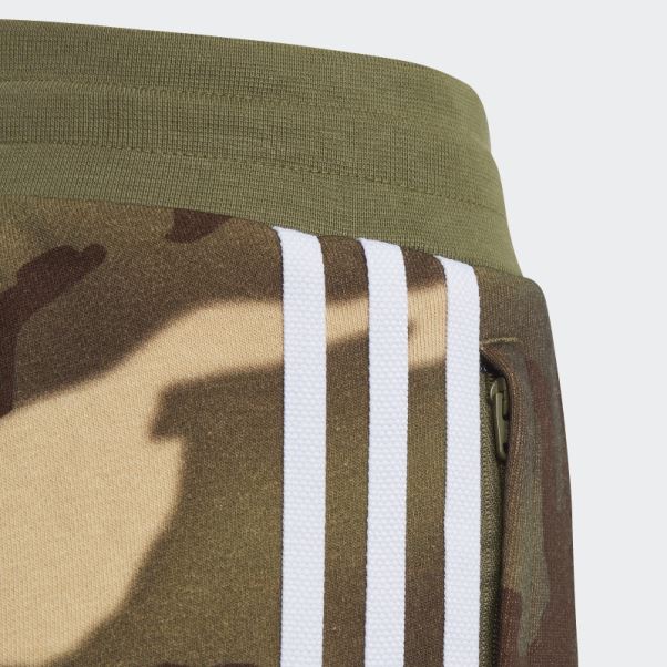 Adidas Pantalon De Jogging Camouflage Beige