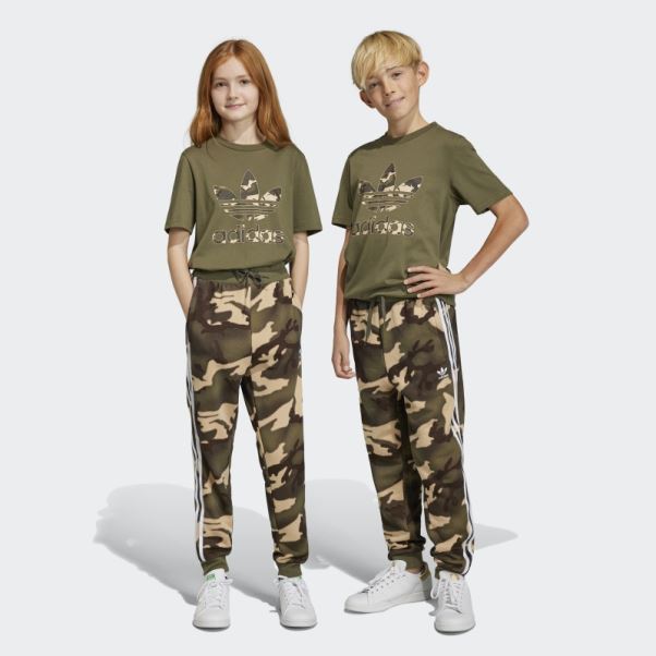 Pantalon Camouflage Beige Adidas