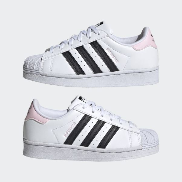 Chaussures Adidas Superstar Noires élégantes
