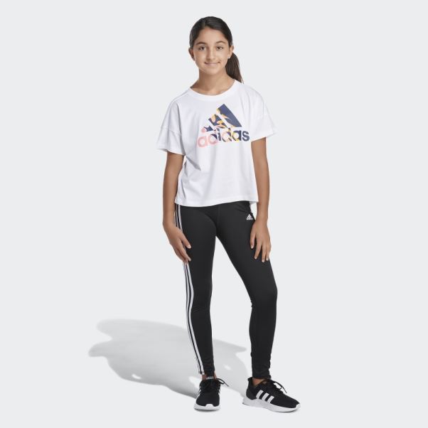 T-shirt Oversize Adidas Blanc