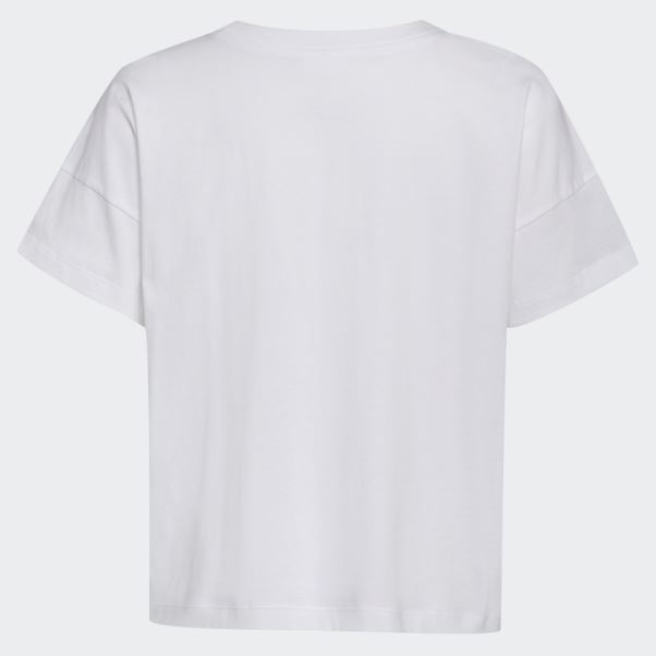 T-shirt Oversize Adidas Blanc