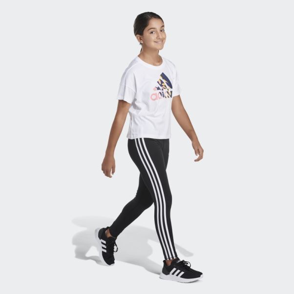 T-shirt Oversize Adidas Blanc