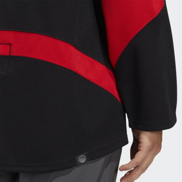 Maillot Senators Genuine Reverse Retro Wordmark Noir Adidas
