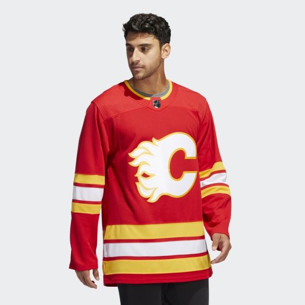 Maillot Adidas Flammes Home Authentique Rouge