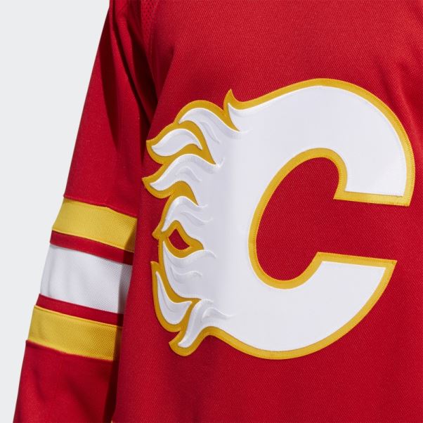 Maillot Adidas Flammes Home Authentique Rouge