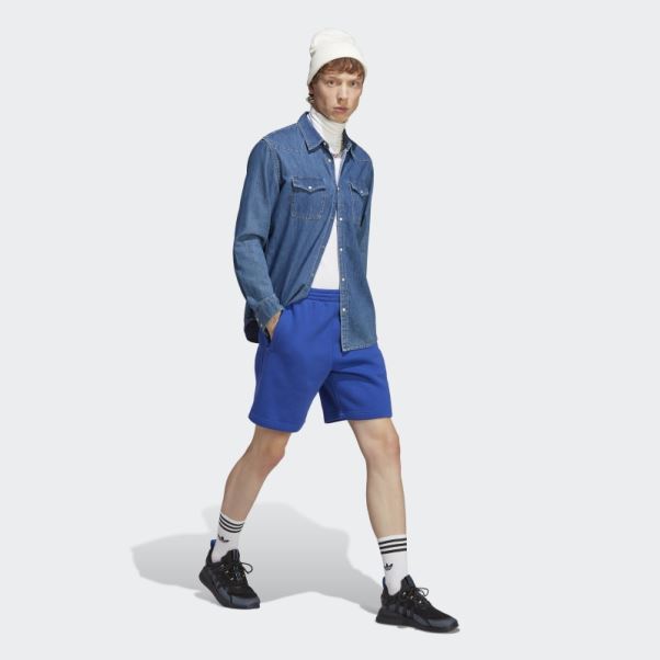 Short Adidas Trèfle Essentials Bleu