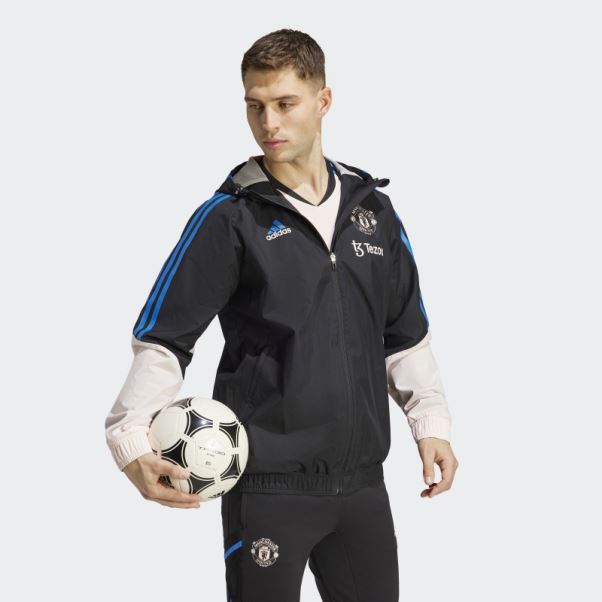 Adidas Manchester United Condivo 22 Veste Tout Temps Noir
