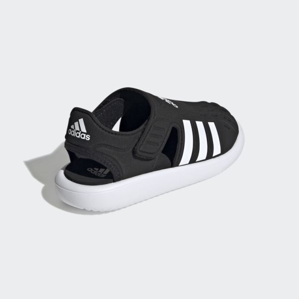 Adidas Sandales D'eau à Bout Fermé D'été Noir