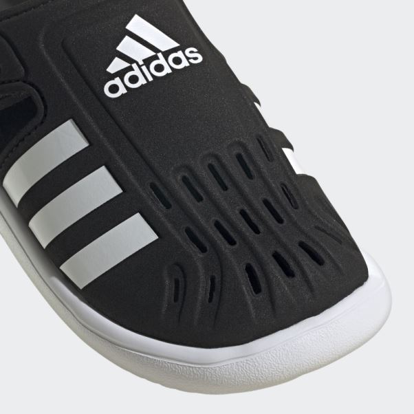 Adidas Sandales D'eau à Bout Fermé D'été Noir