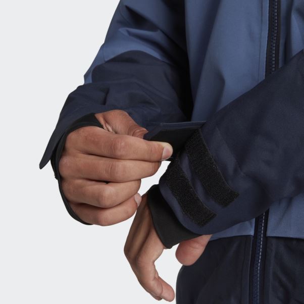 Veste Isolée 2 Couches Adidas Steel Terrex Myshelter Snow