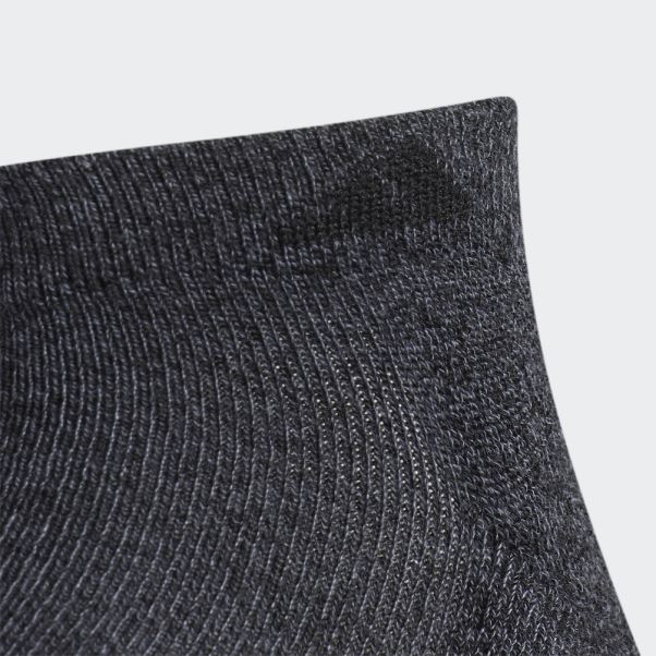 Chaussettes Athlétiques Basses Adidas Noires 6 Paires