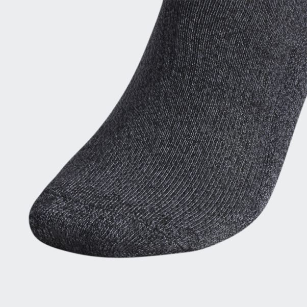 Chaussettes Athlétiques Basses Adidas Noires 6 Paires