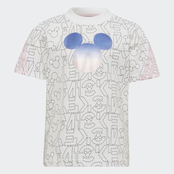 T-shirt Adidas X Disney Mickey Mouse Blanc Chaud