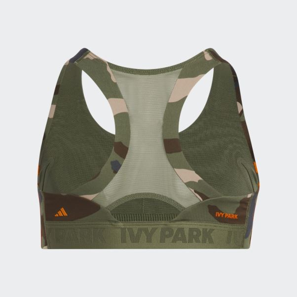 Haut à Découpes Imprimé Camouflage Adidas