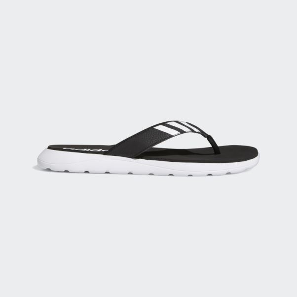 Tongs Confort Noires Adidas