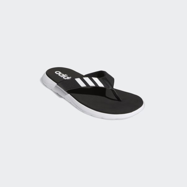 Tongs Confort Noires Adidas