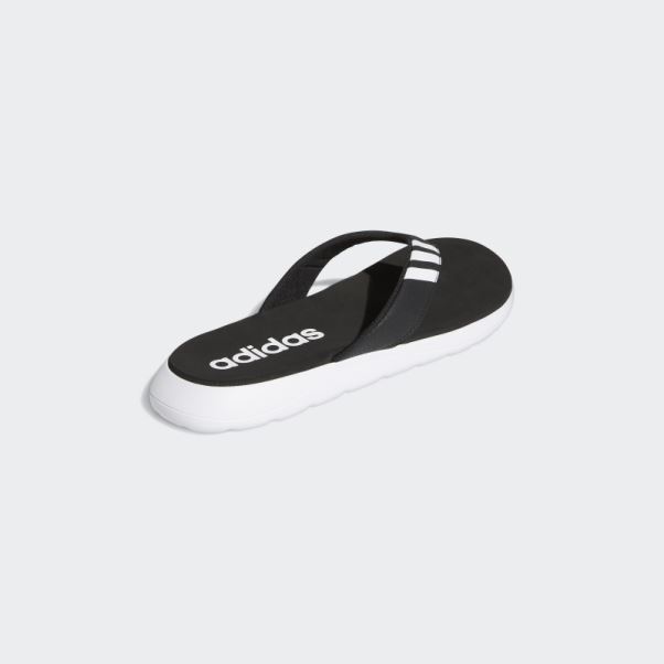 Tongs Confort Noires Adidas