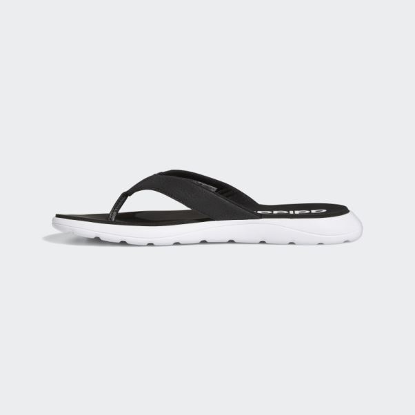 Tongs Confort Noires Adidas