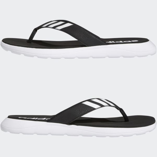 Tongs Confort Noires Adidas