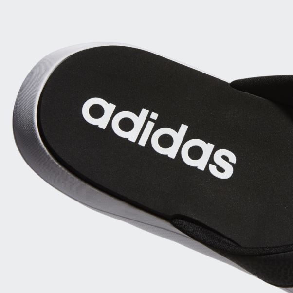 Tongs Confort Noires Adidas