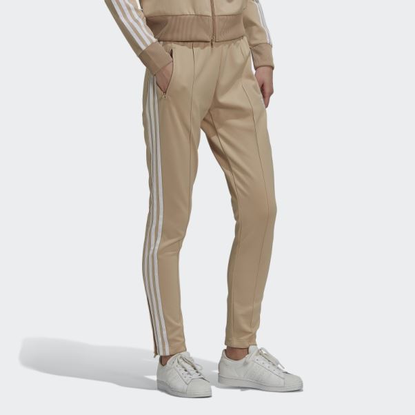 Adidas Primeblue Sst Pantalon De Survêtement Beige