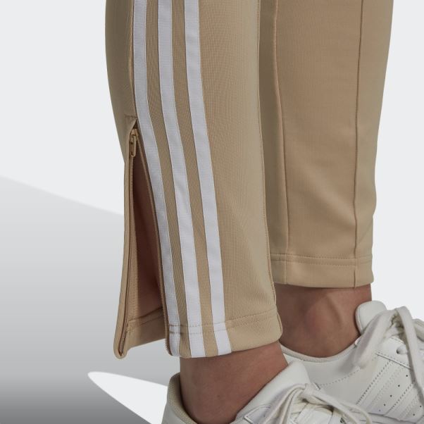 Adidas Primeblue Sst Pantalon De Survêtement Beige