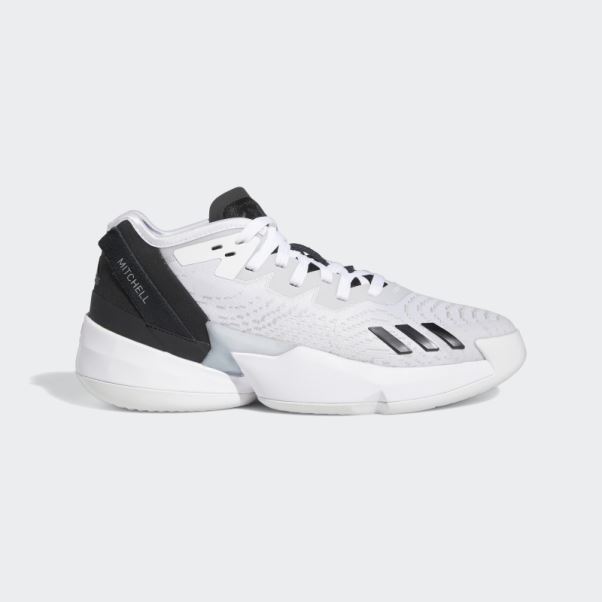 Enfiler. Chaussure De Basket Issue #4 Adidas Blanche