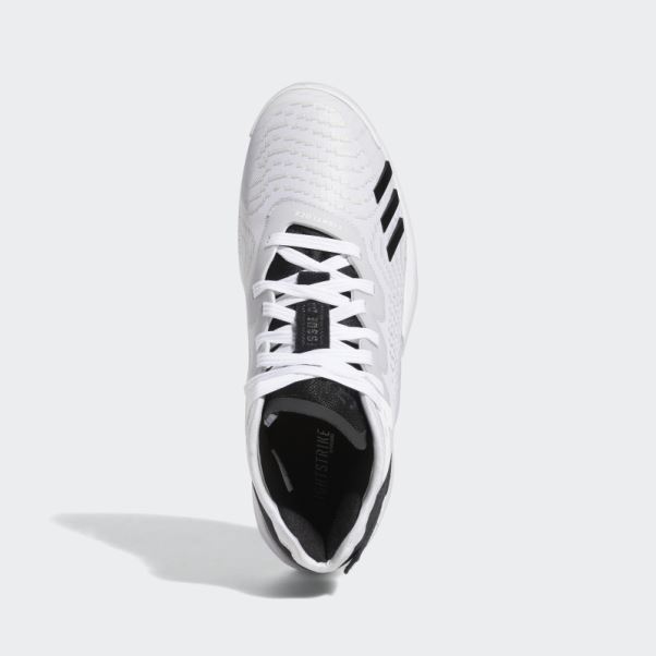 Enfiler. Chaussure De Basket Issue #4 Adidas Blanche