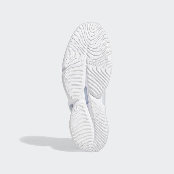 Enfiler. Chaussure De Basket Issue #4 Adidas Blanche