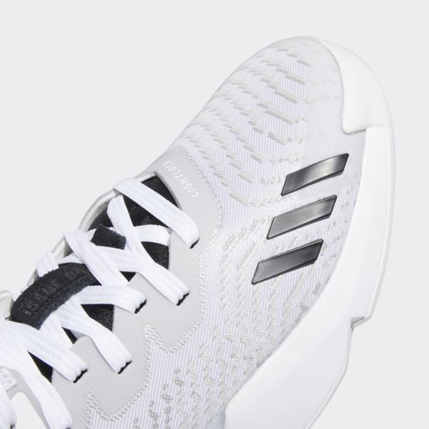 Enfiler. Chaussure De Basket Issue #4 Adidas Blanche