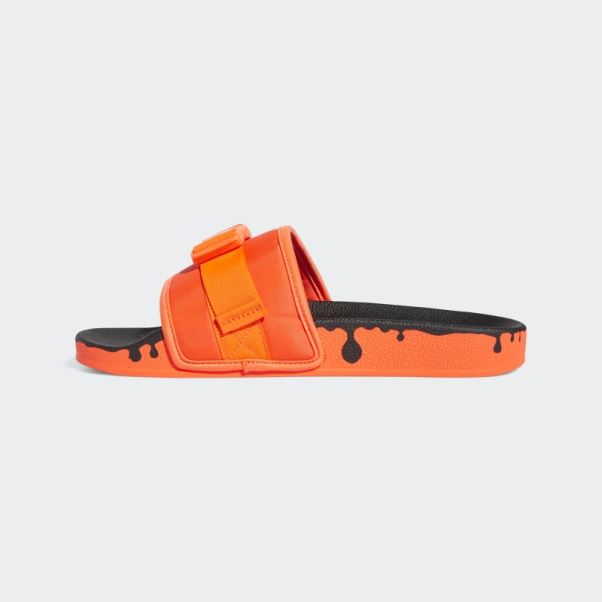 Claquettes Pouchylette Rouges Adidas