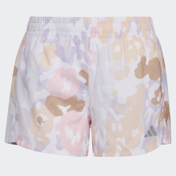 Aop Wovn Pacer Short23 Adidas Blanc