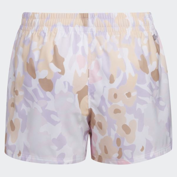 Aop Wovn Pacer Short23 Adidas Blanc