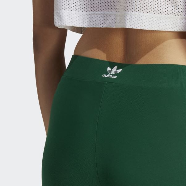 Legging Adicolor Classics 3 Bandes Vert Foncé Adidas
