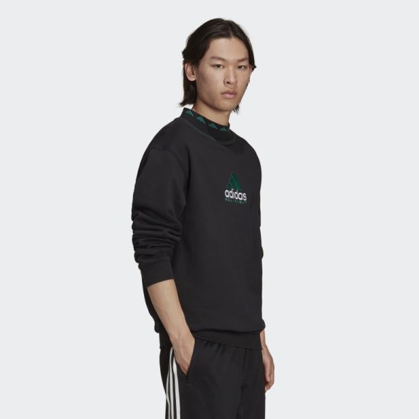 Sweat à Capuche Noir Eqt Archive Adidas