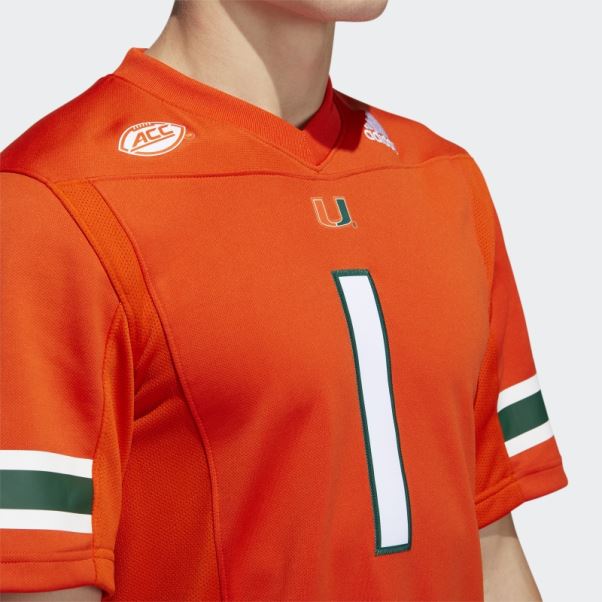 Maillot Domicile Des Ouragans Adidas Orange