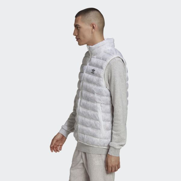 Gilet Adidas Essentials+ Made With Nature Blanc