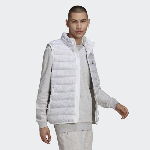 Gilet Adidas Essentials+ Made With Nature Blanc