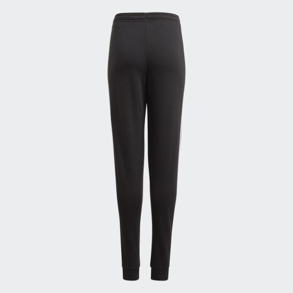 Pantalon Adidas Essentials 3-stripes French Terry Noir Chaud
