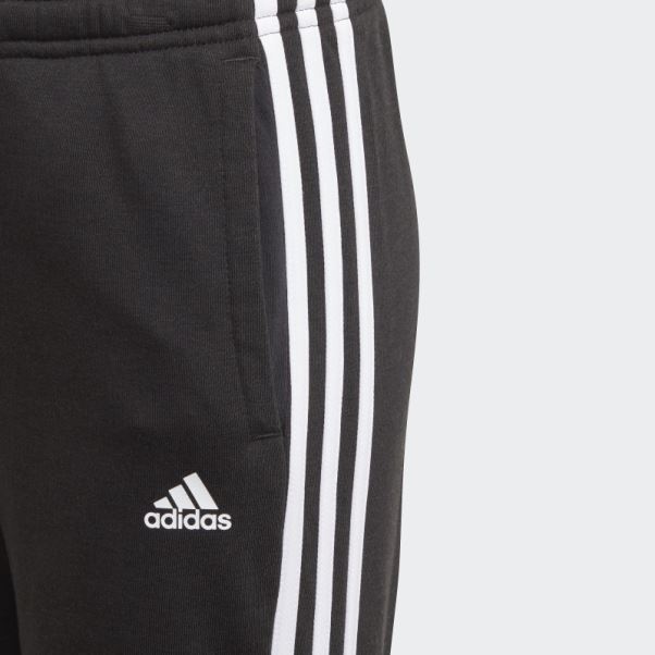 Pantalon Adidas Essentials 3-stripes French Terry Noir