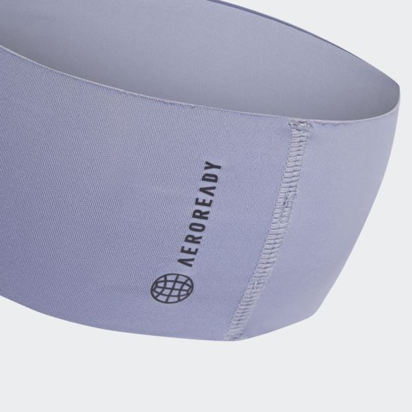 Bandeau Adidas Argent Violet Terrex Aeroready