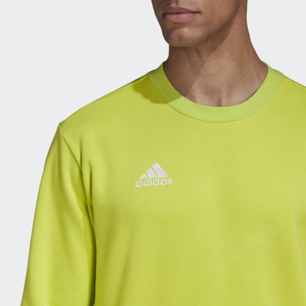 Entrada 22 Sweat Sol Jaune Adidas Mode