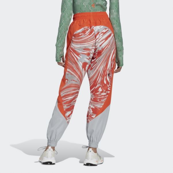 Adidas By Stella Mccartney Pantalon De Survêtement Tissé Imprimé Onix Hot