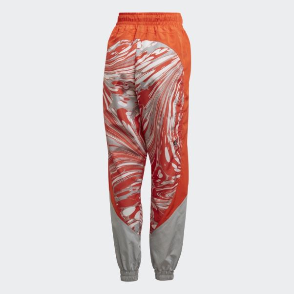 Adidas By Stella Mccartney Pantalon De Survêtement Tissé Imprimé Onix Hot