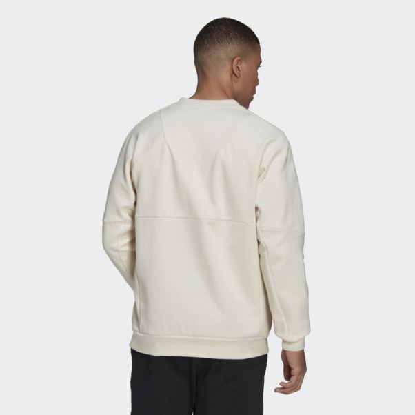 Sweatshirt Blanc Conçu Pour Gameday Crew Adidas