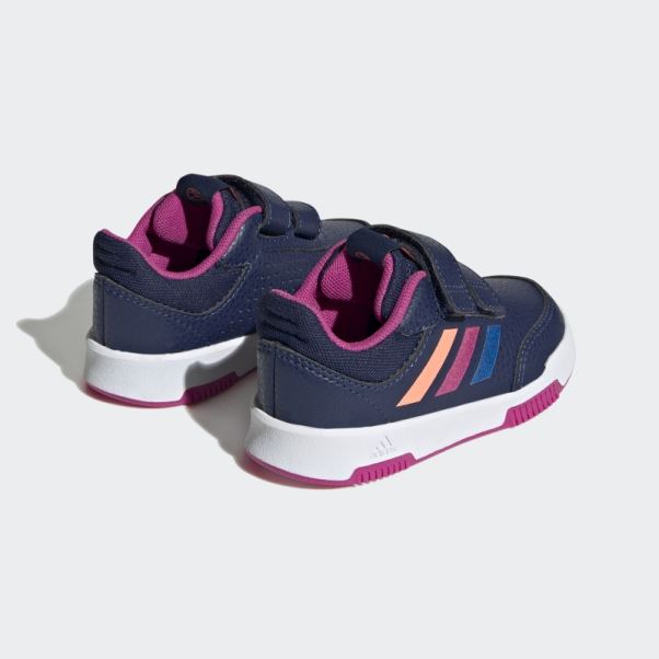 Adidas Tensaur Bleu Foncé Chaussures à Crochets Et Boucles élégantes
