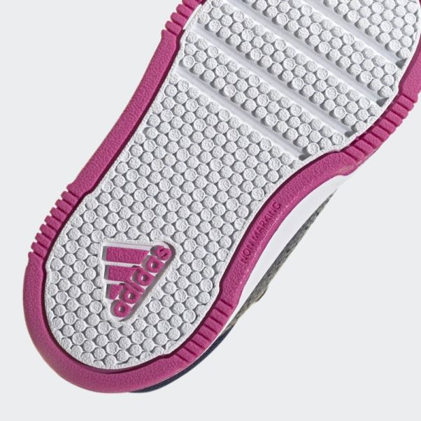 Adidas Tensaur Bleu Foncé Chaussures à Crochets Et Boucles élégantes