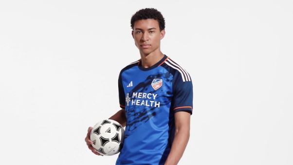 Maillot Fc Cincinnati 23/24 Domicile Authentique Bleu Adidas